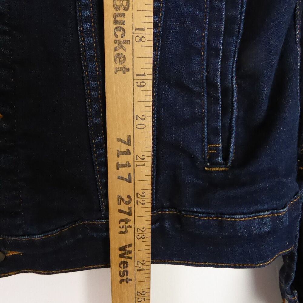 FRAME Denim Jean Jacket Mens SZ XS Trucker Heritage Classic Americana Western - Picture 13 of 16